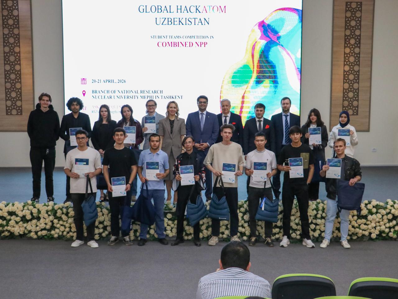 The national stage of the Global HackAtom in Uzbekistan